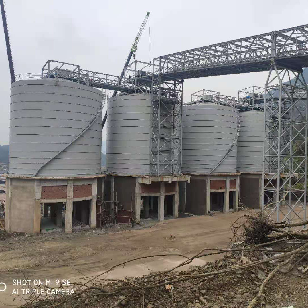 山西3000吨骨料钢板库